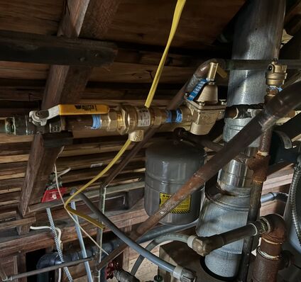 Attic Gas Water Heater Replacement — photo 2