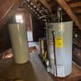 Attic Gas Water Heater Replacement