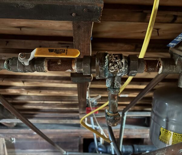 Attic Gas Water Heater Replacement in Ghent, Norfolk