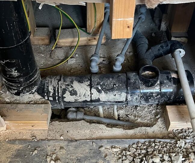 Cast-Iron Drain Line Replacement