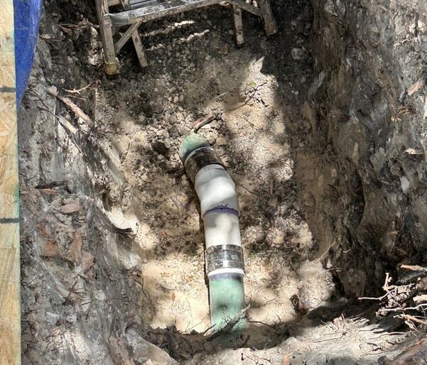 Main Water Line Repair & Water Heater Swap in Western Branch, Chesapeake