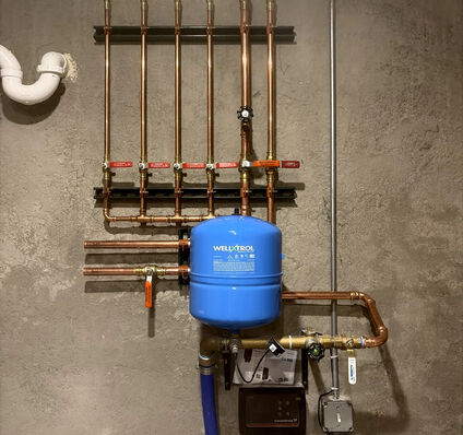 PEX Manifold, Backflow & Water Heater Rough-In — photo 1