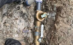 Water Line Section Repair