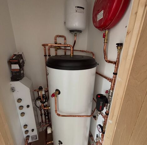 Plumbing work for Chris T.